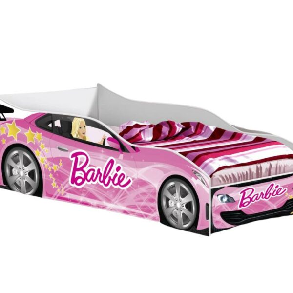 Cama Juvenil Adesivada - Tema Barbie