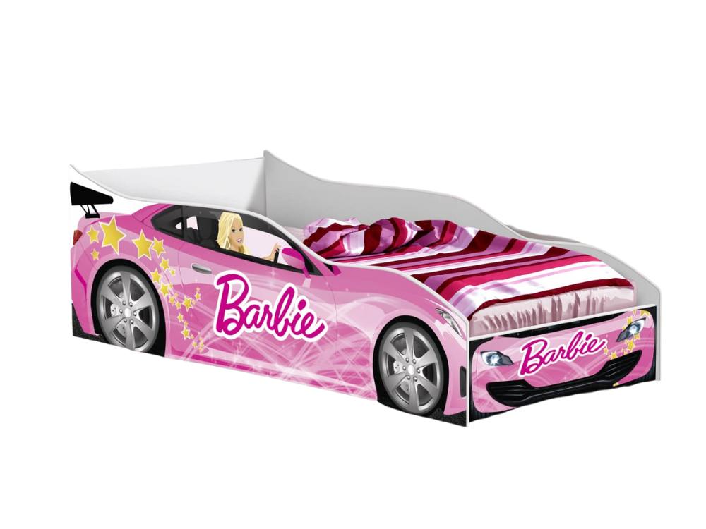 Cama Juvenil Formato de Carro – Carro Barbie Ld